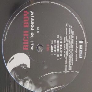 Rich Boy Get To Poppin & DBoyz X 4 Mixes Of Each 2005 Dj Acapella Factory Sealed